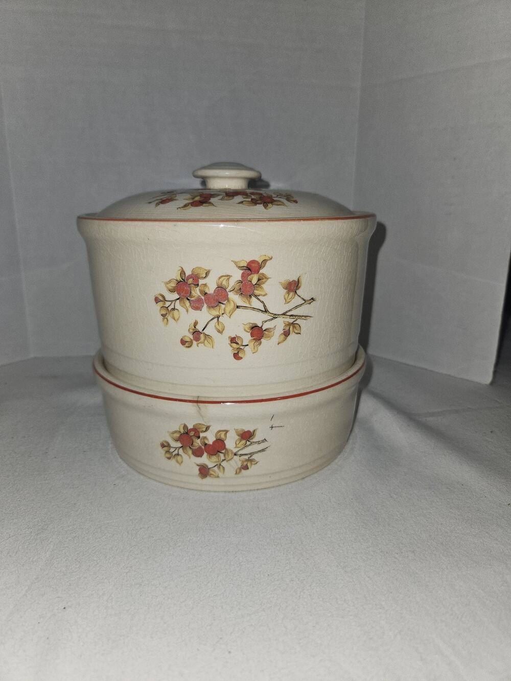 Universal Bittersweet Stacking Ovenproof Casseroles / Serving Bowls with Lid